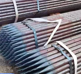 湖州超前小导管预埋钢管出尖打孔焊倒刺无缝焊管厂